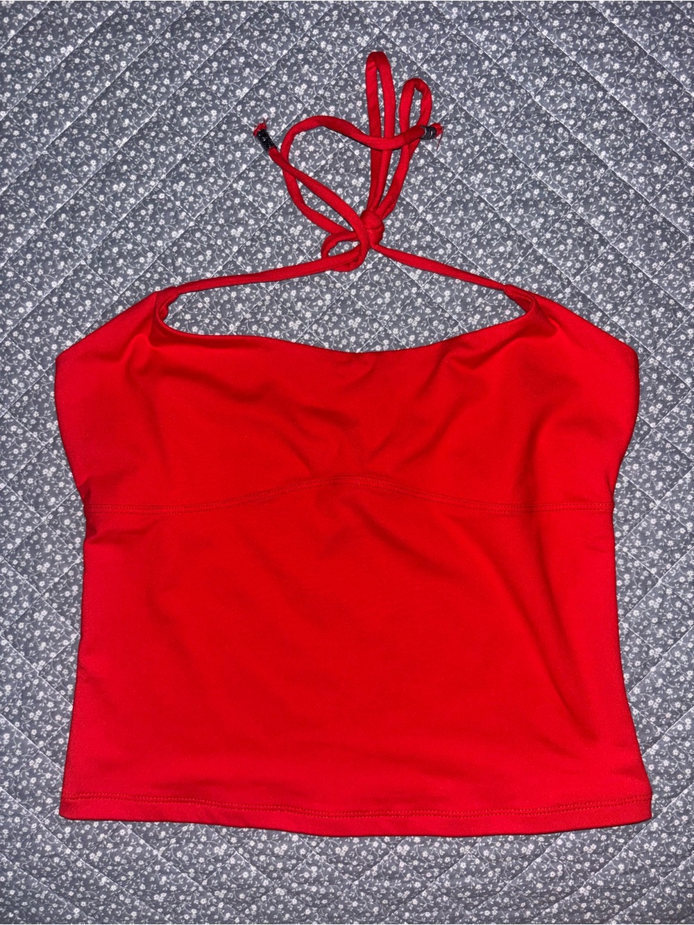 ReoRia Red Halter Camisole Top